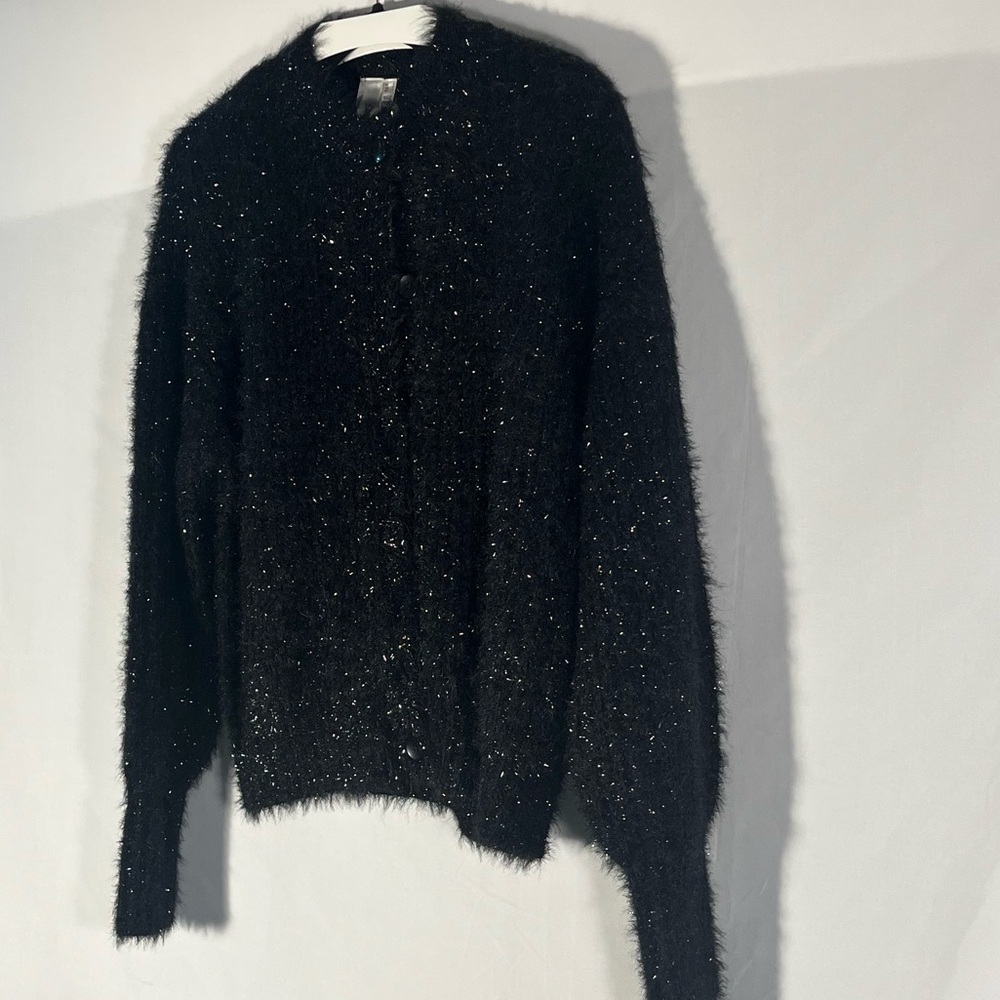 NWT gorgeous sparkly black cardigan